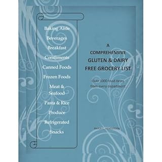 A Comprehensive Gluten & Dairy Free Grocery List Audiolibro Por PAULA C. HENDERSON arte de portada
