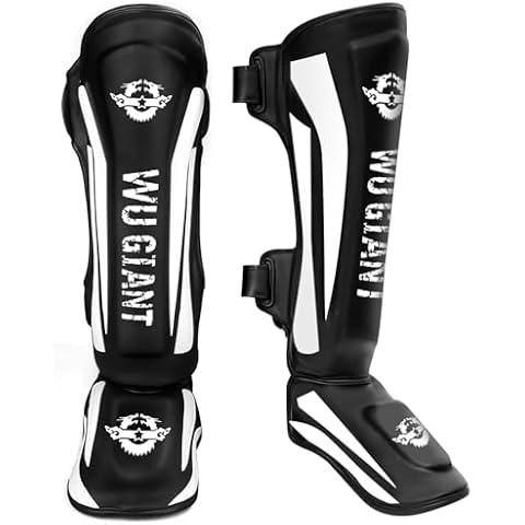 NZQXJXZ Adjustable Muay Thai Shin Guards Cover