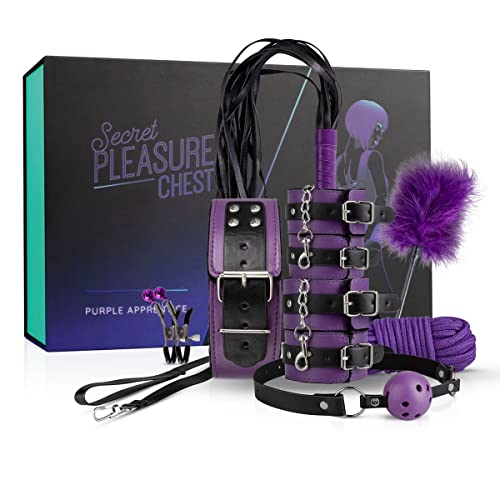 8 Accessoires de BDSM LoveBoxxx ET754BLK coffret jouet érotique de bondage pour couple noir