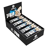 Polleo 1st Bar Proteinriegel – 19 g Protein | Wenig Zucker | Ohne Zuckerzusatz | Perfekter Fitness Snack für unterwegs | Vegetarisch | Ohne Palmöl (15 x 60 g, Cookies & Cream)