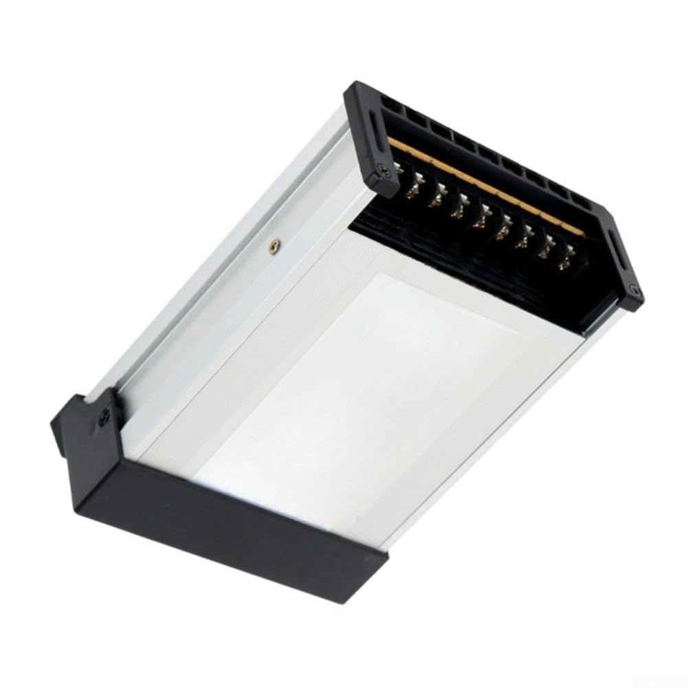 Transformador de aluminio, 400 W, 12 V, resistente a la intemperie