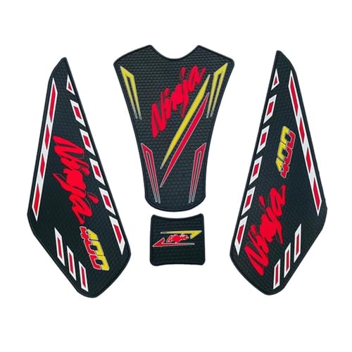 Tampons traction gaz anti-dérapants pour réservoir Kawasaki ZX4R 3D