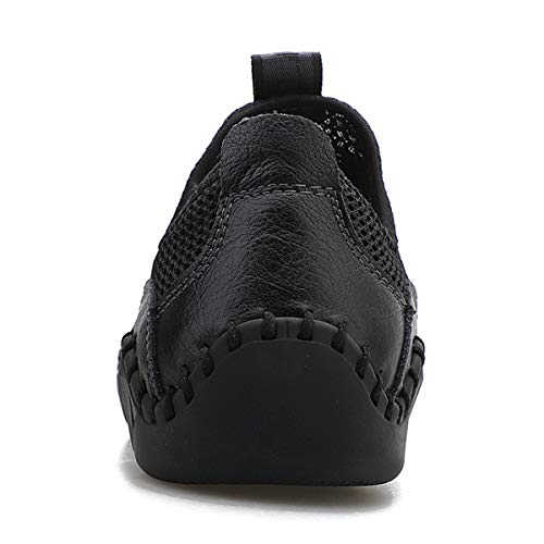 GOSPT Mens Mesh Breathable Walking Shoes Slip-on Loafers Summer Beach Sandals3