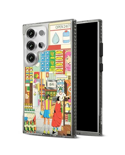 Image of DailyObjects Case for Samsung Galaxy S24 Ultra Stride 2.0 General Store Compatible with Magnetic Wireless Charging Slim Back Cover with Inner Magnetic Ring Shockproof