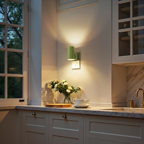 Image of Briignite Night Lights Plug into Wall, Modern LED Night Light Plug in