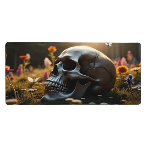 Tapis de souris de jeu anti-effilochage grand format pour stabiliser votre clavier PC