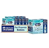 Enfamil Neuropro Enfacare Ready to Feed Premature Newborn Baby Formula Milk Nursette, 2 Fl. Oz. (48Count) - Mfgm, Omega 3 Dha, Probiotics, Iron, Immune Support