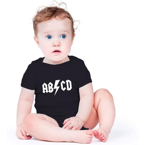 ABCD Baby Bodysuit Newborn Bodysuit Boy Funny Baby Clothes Rock Band Babies Clothes Infant2
