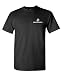 MARINE CORPS EGA Eagle Globe Anchor Crest - Mens Cotton T-Shirt, XL, Black