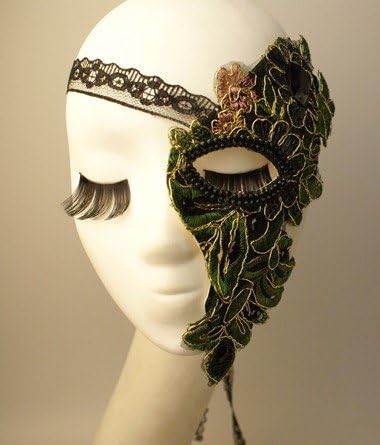 Halloween Masquerade Lace Aesthetic Beauty Mask Half Face Mask Half Face Portrait Party Gatherings Black Amazon Ca Home