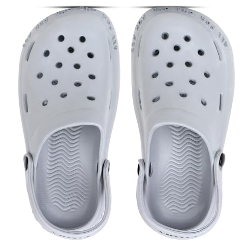 Image of CASSIEY Soft Men's Classic Casual Clogs /Sandals with Adjustable Back Strap for Adult Gents /Boys