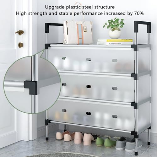 Étagère de rangement compacte pour libérer les sols des petits couloirs - 4