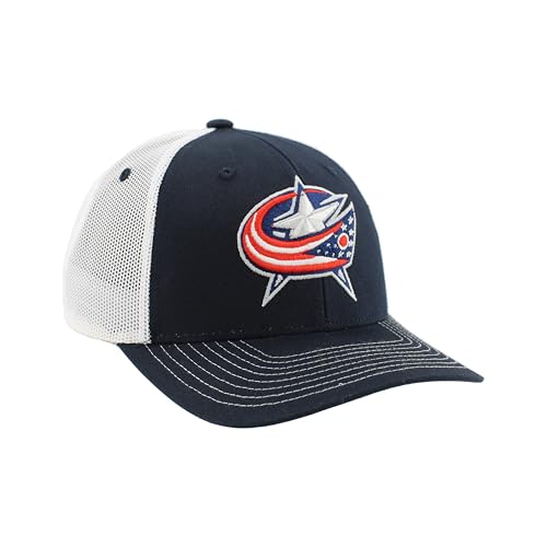 Image of ZHATS NHL Unisex-Adult NHL Officially Licensed Adjustable Snapback Hat Dakota Icon Team Color