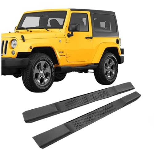Estribos laterales para Wrangler JK 2 puertas 2007-2018 Matte Black