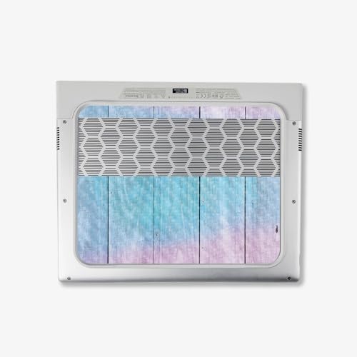 Image of MightySkins Carbon Fiber Skin Compatible with Alienware X14 R2 (2023) Full Wrap Kit - Wood Pastel | Protective, Durable Textured Carbon Fiber Finish | Easy to Apply & Change Styles | Made in The USA