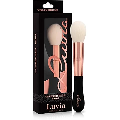 Professional Highlighter Brush - “Vegan Signature” by Luvia Cosmetics, the Perfect Make Up Brush for Highlighters, Blushes, Bronzers and Self Tanners - Brush VS 213 Cover