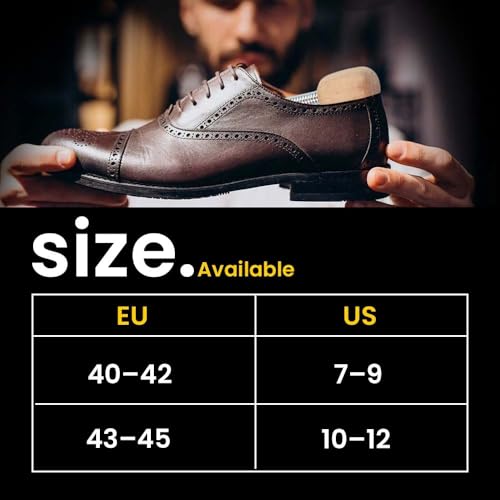Image of Helios Men Shoe Tree | Lotus Wooden Shoe Shaper | Anti-Wrinkle Shoes Stretcher | Wooden Shoe Tree for Men 2-Piece Set