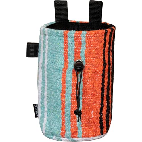 STATIC, Traveler Chalk Bag, Orange & Mint, One Size