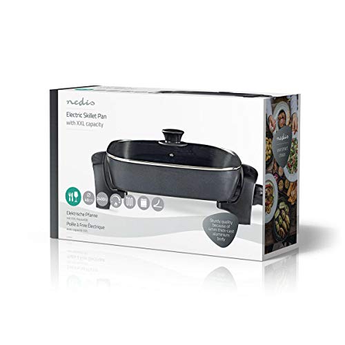 Foto von Elektrische Pfanne - 40 cm - Dickwandiges Aluminium-Gussgehäuse