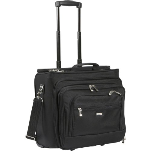 SOLO B62-4 15.6 Rolling Laptop Overnighter-Black