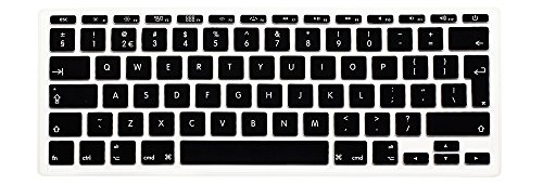 MMDW Enligh - Cover in silicone per tastiera MacBook Air 11', 11,6', A1465 A1370, layout europeo/ISO