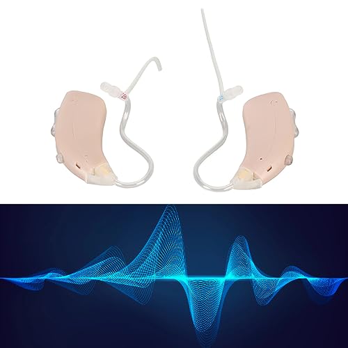 Amplificador Auditivo, Aparelhos Auditivos Estéreo Recarregáveis ​​com Design Ergonômico para Idosos