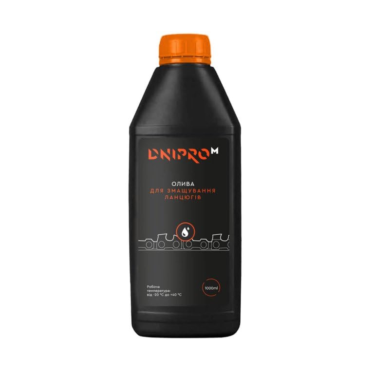 Aceite para Cadenas de Motosierra Botella de 1 Litro - Lubricante Mineral Antidesgaste para Cadenas y Engranajes