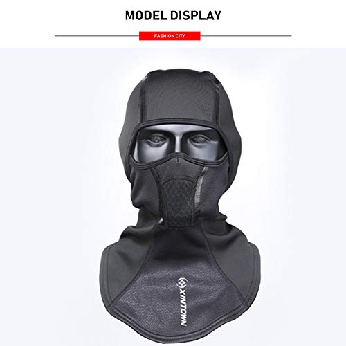 Chapéu de Ciclismo, Andoer Boné de ciclismo balaclava capa térmica à prova d'água à prova de vento