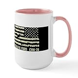 CafePress USS Gerald R. Ford 15 Oz Ceramic Large Mug 15 oz (444 ml) Ceramic Coffee Mug