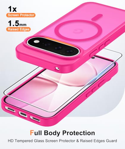 Image of FNTCASE for Google Pixel 11 Pro XL Case Hot Pink: Fit for MagSafe