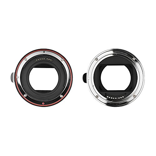 Docooler Atualizado Macro Extensão Tubo Set 3-Piece 13Mm + 21Mm + 31Mm Auto Foco Extensão Tubo Anéis