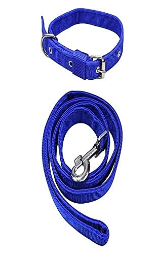 PSK PET MART Dog Neck Collar Belts and Leash Set (Blue Color, Waterproof, Medium, Leash Size 1.5M-2M) (B091MZDHZ6) Amazon Price History, Amazon Price Tracker