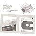 Sosoport 6Pcs Decorative Blank Cassette Tapes Classic Empty Audio Tapes for Home Decor for Living Room Study Unique Design for Various Styles Versatile Space Saving