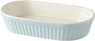 Cranberry Sauce Serving Dish White Ceramic Oval Serving Bowl with Handles Wavy Texture Grape Fruit Platter Minimalist Style-C