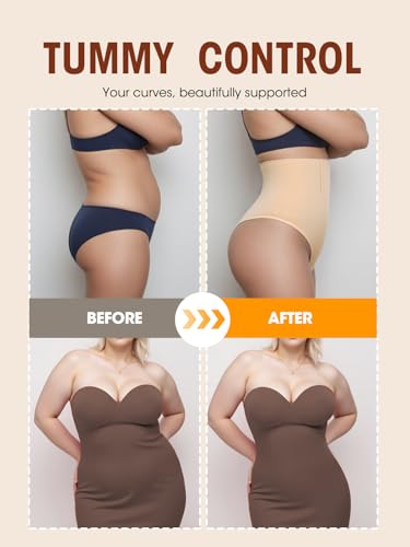 Shapewear for Women Tummy Control Thong Compression Seamless Underwear High Waist Panties Body Shaper Shaping Girdle2