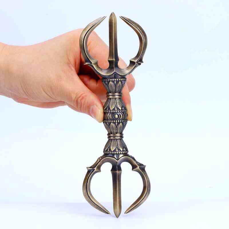 密教法具 一字独鈷杵(大) 金剛杵 法器 真鍮製 21cm 613fZt2VKaL._AC_SY200_QL15_.jpg