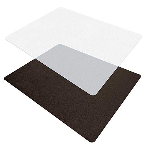 Preisvergleich Produktbild Schreibtischunterlage Neo / rutschfeste Unterlage für Schreibtische / Schreibunterlage in der Farbe transparent 50 x 65 cm