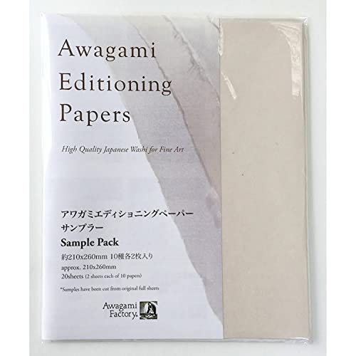 Awagami Editioning Paper Sample Pack, Multi