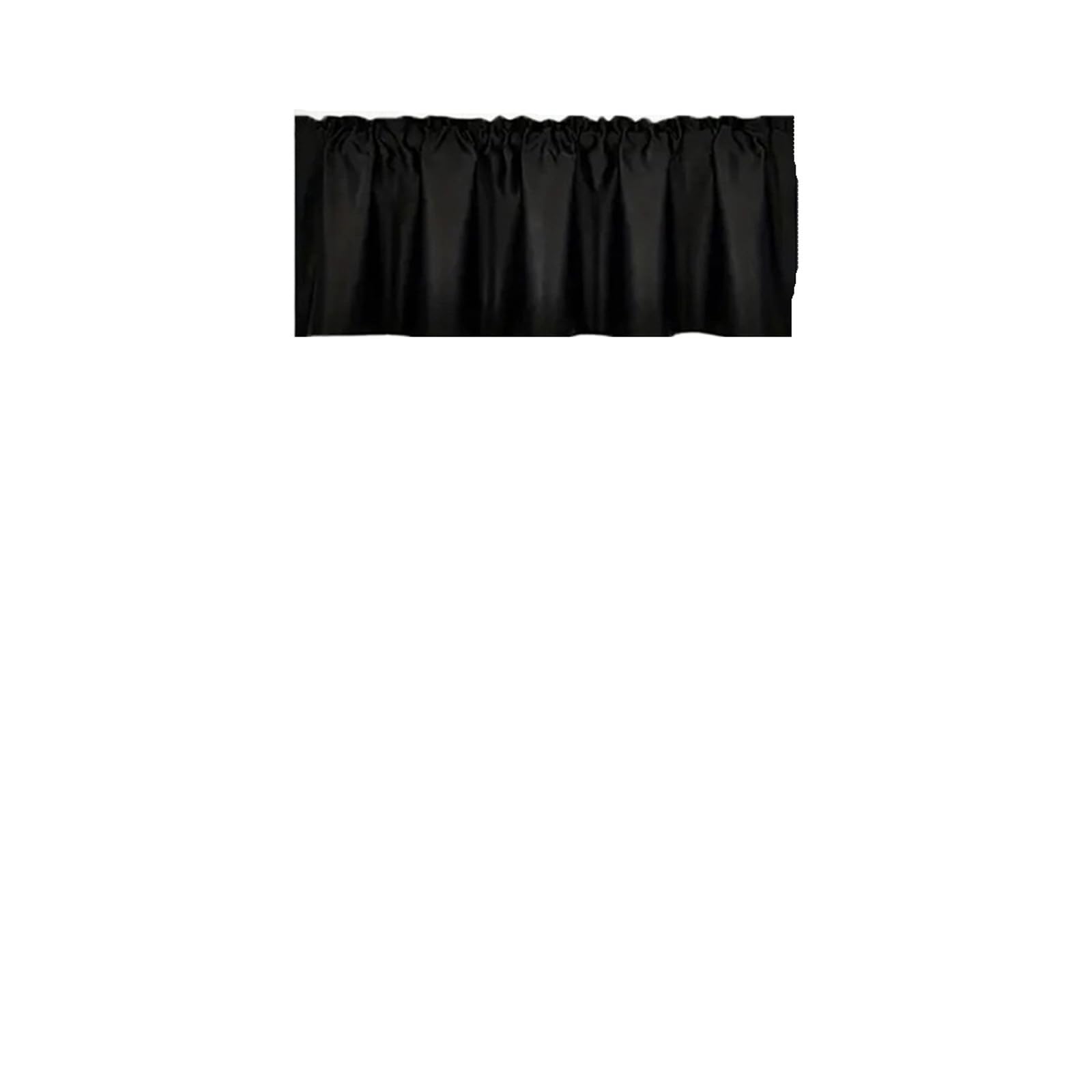 Tenda oscurante mantovana da 2 pezzi, in tinta unita, con blocchi di luce, piccole tende for la decorazione della camera letto, del bagno e cucina Für Casa