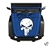 myrockshirt Punisher Motorhaube ca. 60 cm Aufkleber Auto LKW Autoaufkleber Tuning Sticker Vinly `+ Bonus Testaufkleber Estrellina-G