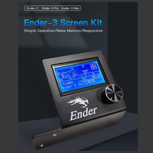 Image of Ender 3 Pro LCD Screen, Ender 3 Display, Ender 3 Pro Screen for Creality Ender 3 Original LCD Display with Ribbon Cable for Ender-3 / Ender-3 PRO /Ender-5 / Ender-5 PRO