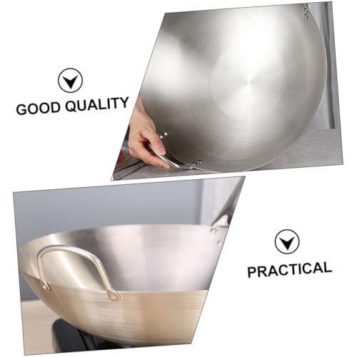 Wok redondo de acero inoxidable MAGICLULU miniatura 5