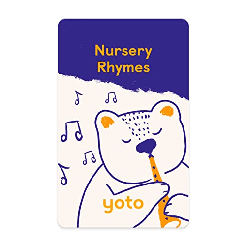 Image of YOTO Nursery Rhymes – Kids Acoustic Musical Card for Use with Player & Mini All-in-1 Audio Device, Educational Screen-Free Listening with Fun Singalong Songs for Playtime, Parties & Travel