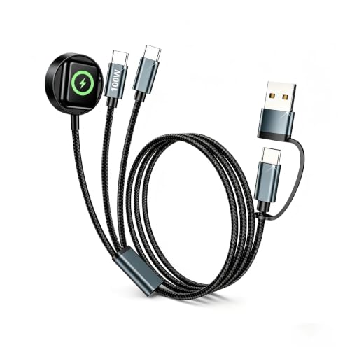XJPOEFY Travel Essentials 3 in 2 Charging Cable for Multiple Devices