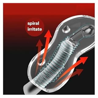 Rilassante muscolare maschile in silicone trasparente e resistente: aiuta a migliorare l'allenamento di resistenza, rilassare i muscoli tesi, design portatile e compatto, facile da pulire(C)
