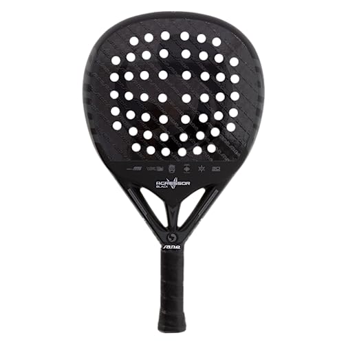 Raquette de padel SANE AGRESSOR VI Black sport de raquette adulte
