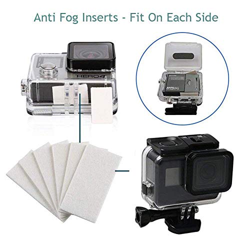 Waterproof Case for Gopro Hero 7 Hero 6 Hero 5 Hero 2018 Black Accessories, Housing Case Protective Shell with Anti Fog Inserts and Filter Kit Suitable for Underwater Diving Photography 45M - Thumbnail 5