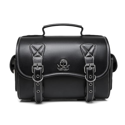 Hrtyvhin Over Sattles Bag Motorcycle Tool Bag Travel Equipaje Bolsa de Almacenamiento Accesorios Punk Styles Sattelbag Side Tasche