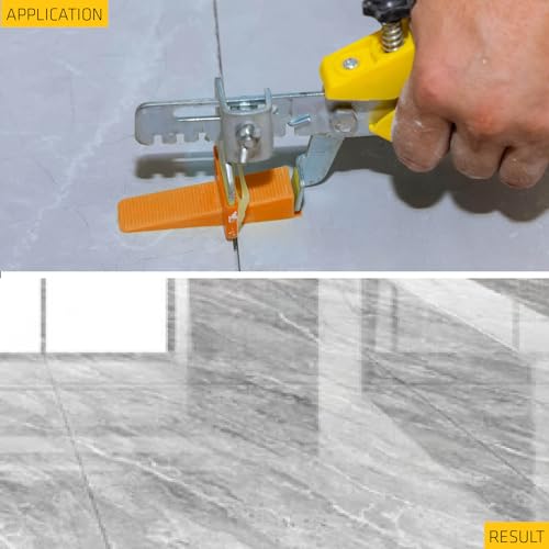 Image of SIKA - Tile levellers - SikaTile Leveller Wedges - Ensures Proper Levelling During Tile Installation - Floors and Walls - Easy to use - Yellow