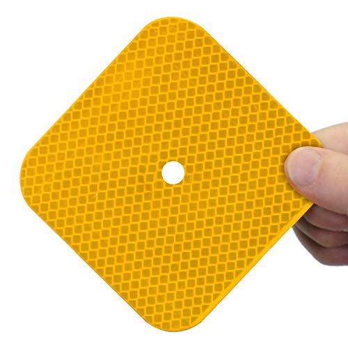 SmartSign "Traffic Safety Delineator " Sign | 4" x 4" 3M Diamond Grade Reflective Aluminum